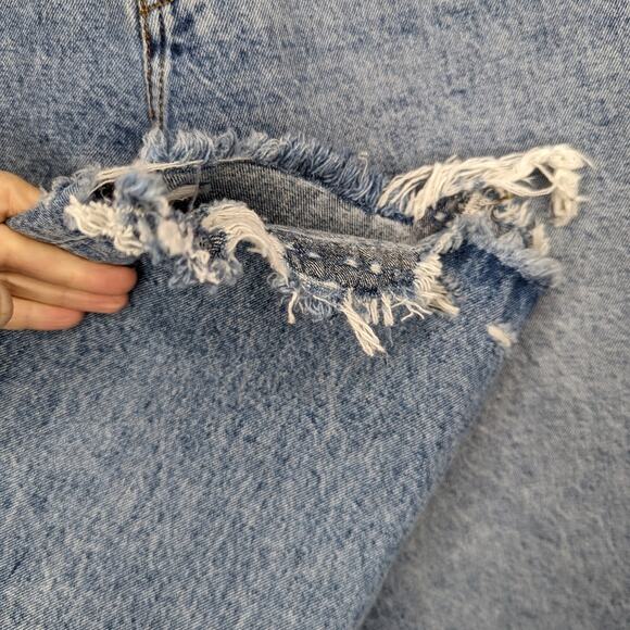 Lovers + Friends Ryan High Rise Rigid Loose Straight Jeans NWT - Picture 7 of 14